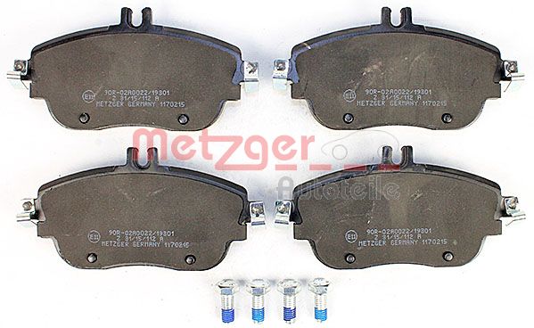 METZGER 1170215 GREENPARTS Bremsbelagsatz, Scheibenbremse